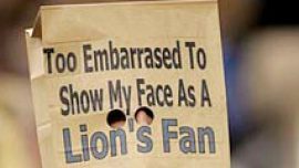 Detriot Lions Fans Embarrased