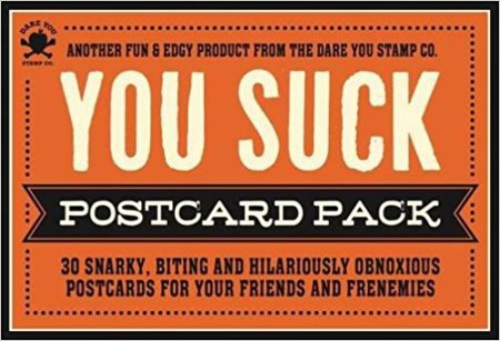 You Suck Postcard Pack Book