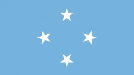Federated  States Of  Micronesia Flag