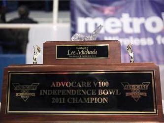 Advo Care  Independence Bowl  Trophy